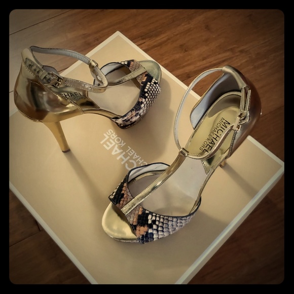 Michael Kors Shoes - Brenna T-Strap M Kors heels
